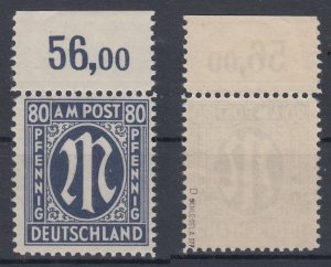 Germany 1945 Sc#3N19 Mi#34 aD mnh signed BPP (AB1286)