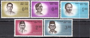 Indonesia 1961: Sc. # 523--535: MLH Cpl. As Issued Set > Republic Day