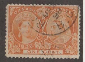 Canada Scott #51 Stamp - Used Single