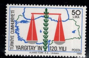 TURKEY Scott 2410 MNH**  1988 Court stamp