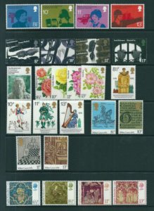 GB 1976 Complete Commemorative Collection Superb M/N/H - Great Value