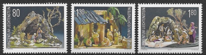 Liechtenstein 1196-98  2000   set 3   VF NH
