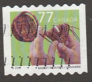 Scott #1929 Basket weaving