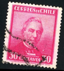 CHILE #185 - USED - 1934 - CHILE021