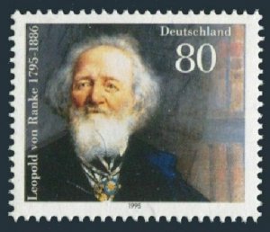 Germany 1909, MNH. Michel 1826. Leopold von Ranke, 1795-1886, historian, 1995.