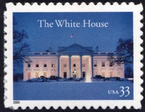 SC#3445 33¢ The White House Single (2000) SA