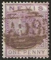 Nevis Sc. 22 used.    1882. (N93)