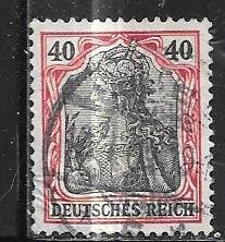 Germany #72  40pf   (U)  CV $1.00