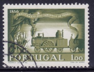 Portugal, 1956, Railways Centenary, Mi#850, used