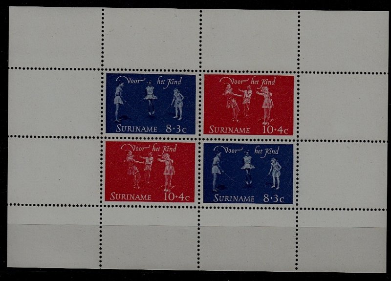 Suriname B109a MNH s/s Children  SCV0.55
