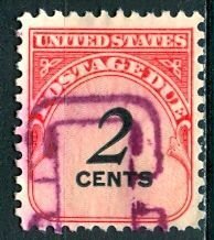 USA; 1959: Sc. # J90. Used Single Stamp