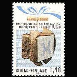 FINLAND 1987 - Scott# 750 Metric System Set of 1 NH