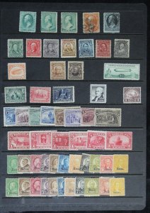 US Stamps Sweepings and Remainder Collection Lot of 10 Albums