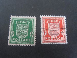 Jersey 1941 Sc N1-2 set FU