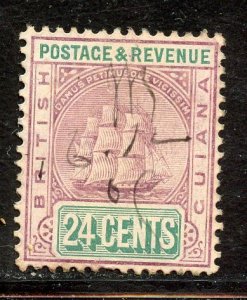 British Guiana #142 Used.