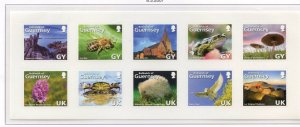 Guernsey 2006 La Societe Guernesiaise Set SG1149/1158 Unmounted Mint