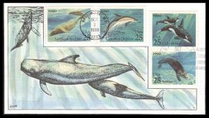 #2508-11 Sea Creatures Collins FDC