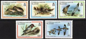 Turks & Caicos Islands Sc #425-429 Mint Hinged