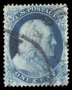 MOMEN: US STAMPS #22 USED PSE CERT XF APP. LOT #77426