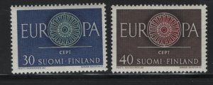 FINLAND 376-377 MNH EUROPA