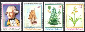 Norfolk Island Sc# 175-178 MNH 1974 Captain Cook