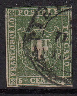 Tuscany, cancelled, no evidence of use, (14), See the special description