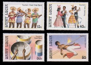St. Lucia 862 - 865 MNH