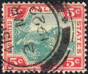 Malaya  #29 Used