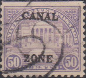 Canal Zone Scott 80