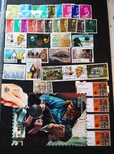 Lot Spain used/unused 8 pages