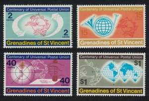 St. Vincent Gren Centenary of UPU 4v 1974 MNH SG#26-29