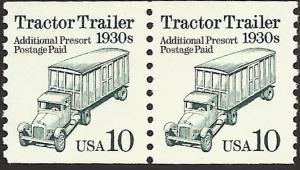 # 2457 MINT NEVER HINGED 1930'S TRACTOR TRAILER