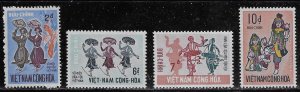 South Vietnam Scott #'s 385 - 388 MNH
