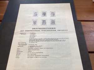 ICOLLECTZONE Austria 778-783 XF NGAI Black Proof with Promo Sheet (B900)