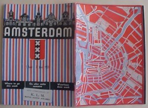 NETHERLANDS  MAP & TOURIST BOOKLET 22 PAGES 1951