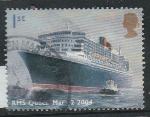 Great Britain 2004 Ocean Liners - RMS Queen Mary 2 - 1st -used