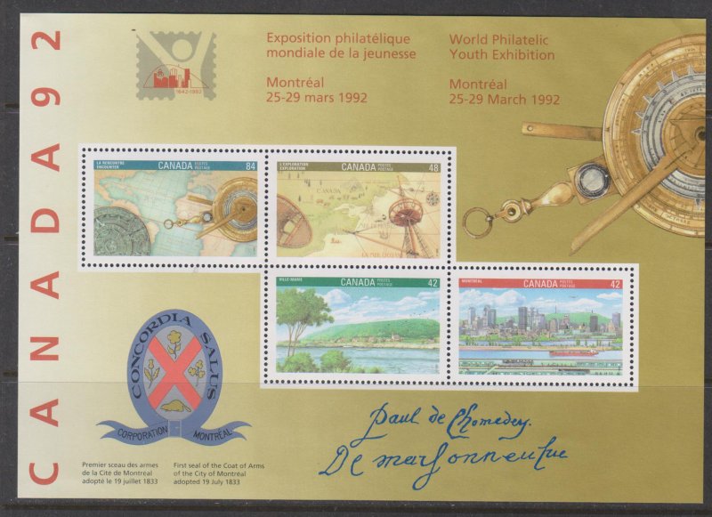 Canada, City of Montreal (SC# 1407ai) MNH SS