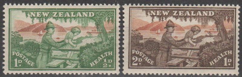 New Zealand #B28-9 MNH F-VF  (ST2532L)