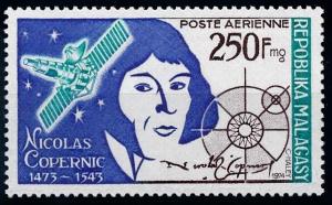 [64461] Madagascar 1974 Space Travel Weltraum Copernicus Airmail MNH