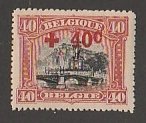 BELGIUM #B40 MINT HINGED