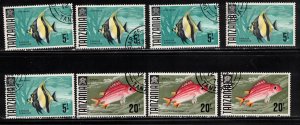 TANZANIA Scott # 32, 34 Used - Fish