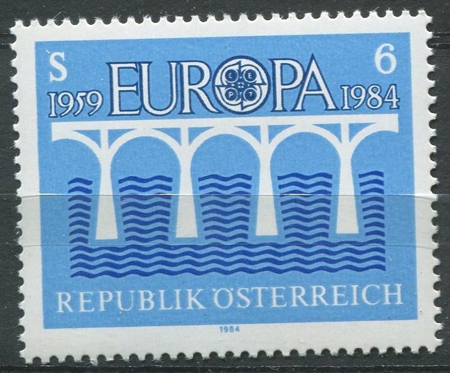 Austria Sc#1272 MNH, 6s multi, Europa (C.E.P.T.) (1984)