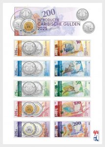 Saint Martin / Sint-Maarten - Postfris/MNH - Sheet Caribbean Guilder 2025