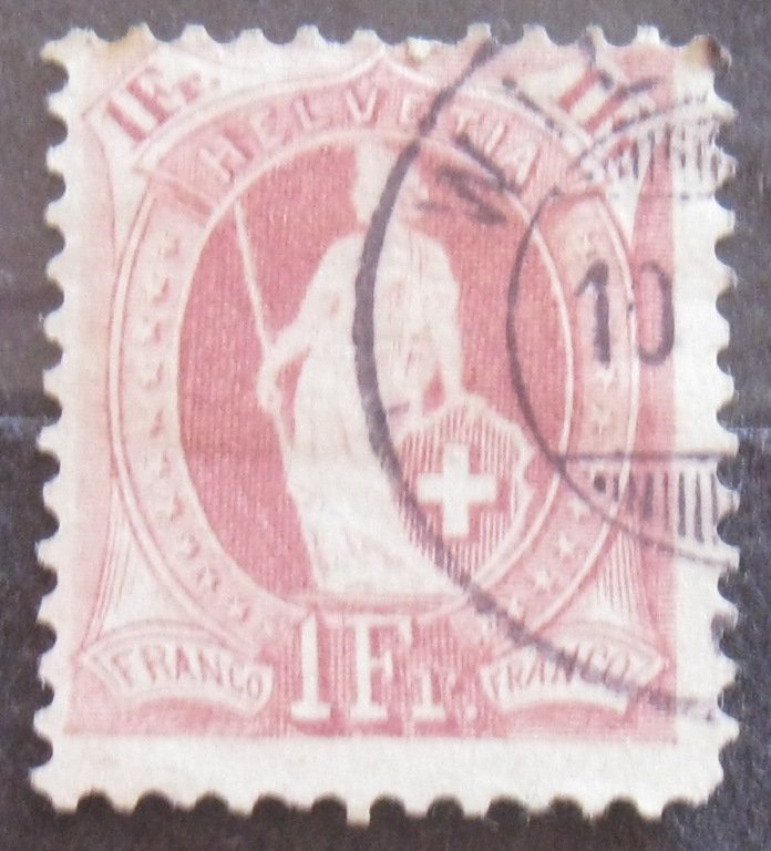 Switzerland #87 Used- SCV=$16.00