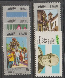 Brazil SC 1210-14 MNH