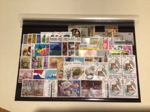 Australia 1972-1974 mounted mint and used  stamps A10158