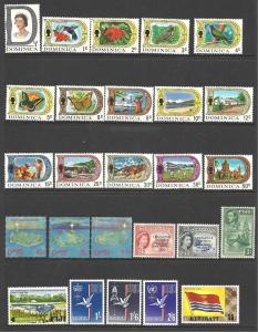 BC 26 diff. MNH issues CV $23.80 see description below
