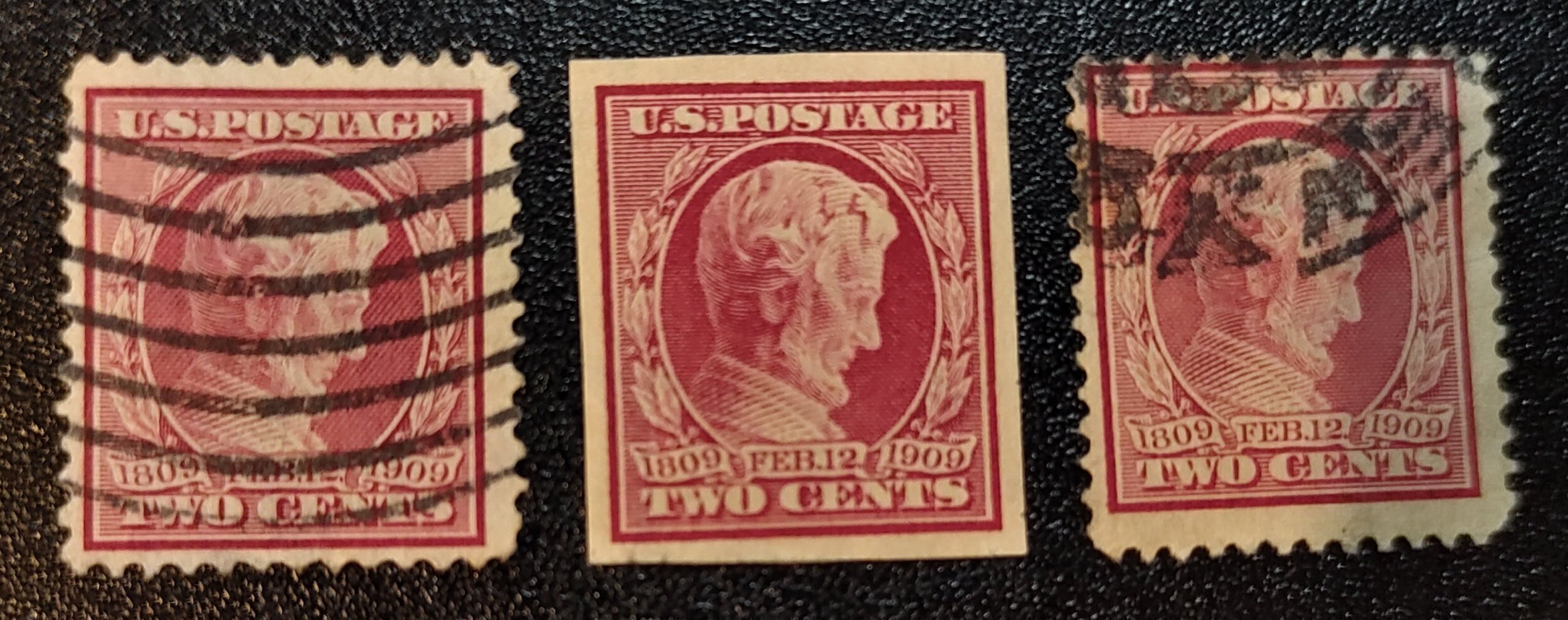  Postage Stamps United States. One Single 25 Cent Black & Maroon  Abraham Lincoln Air Post Stamp Dated 1960, Scott #C59. : Toys & Games