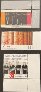 GERMANY 2005. Lot 3 Values. Sc #2338, #2339, #2341. MNH-