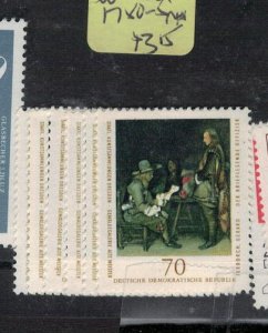 East Germany DDR SC 1780-5 Art MNH (8exn)